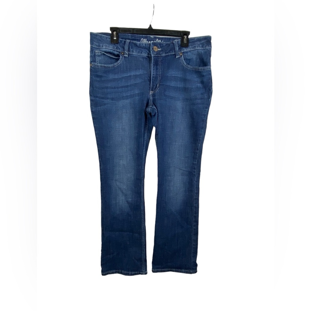 Wrangler Women’s Bootcut Jeans Size 15x34 Blue Mid Rise